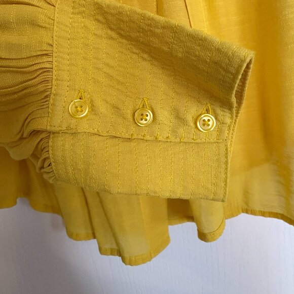 Banana Republic Volume-Sleeve Shirt Sz S - Picture 5 of 6